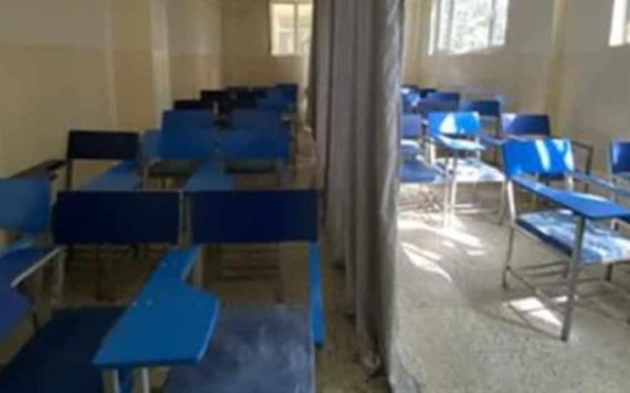 Tras prohibición de clases mixtas, las universidades de Kabul lucen vacías