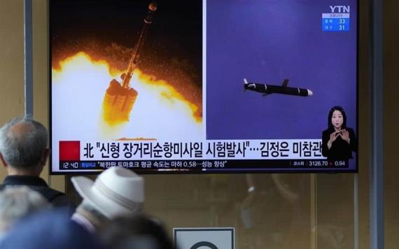 Corea del Norte ensaya lanzamiento de nuevo misil crucero de larga distancia