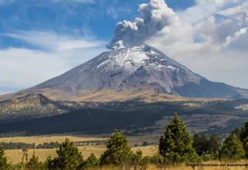 Volcán Popocatépetl incrementó actividad, CDMX podría presentar caída de ceniza