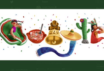 Google celebra la Independencia de México en su Doodle