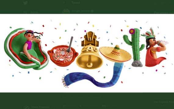 Google celebra la Independencia de México en su Doodle