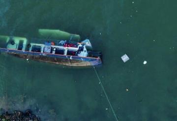 10 muertos y cinco desaparecidos deja naufragio de barco en China