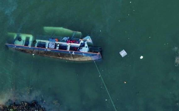 10 muertos y cinco desaparecidos deja naufragio de barco en China