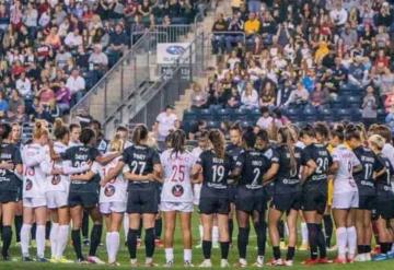 Jugadoras protestan durante partido por los casos de abuso sexual en la liga