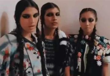 Llueven críticas en redes hacia diseñadora mexicana por mostrar look indígena en pasarela