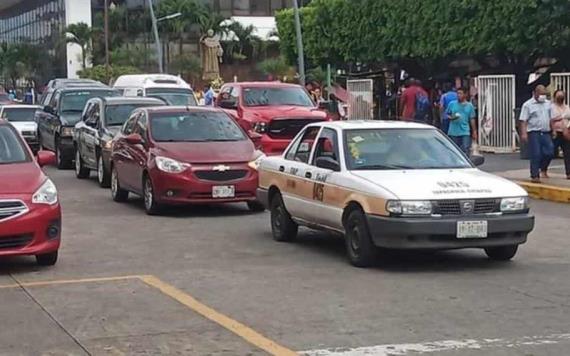 Taxistas en Chiapas se pronuncian completamente contra ingreso de Uber