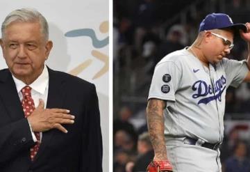 AMLO confía en Julio Urías y los Dodgers de Los Ángeles