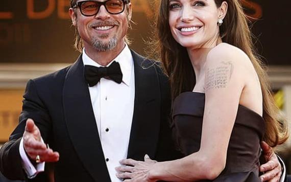 Angelina Jolie borró el tatuaje con el que declaró su amor por Brad Pitt