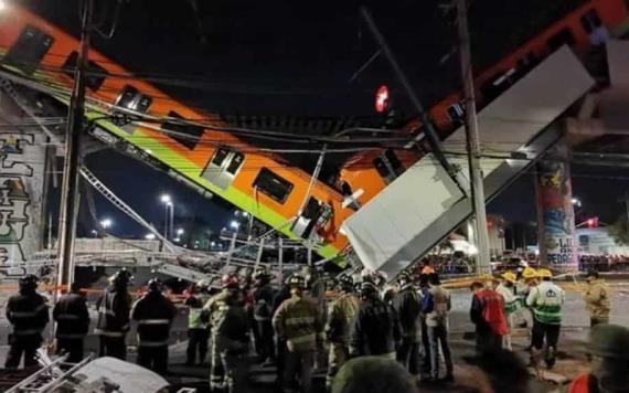 Aplazan audiencia por colapso de la Línea 12 del Metro