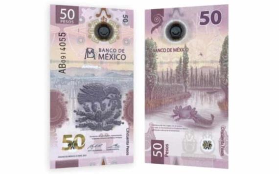 Elementos de seguridad del nuevo billete de 50 pesos