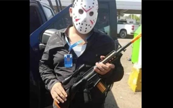 En Sinaloa detienen a joven por portar arma de juguete; estaba festejando Halloween