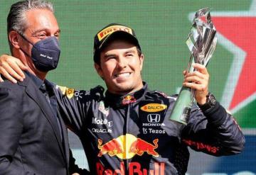 Checo Pérez logra el podio en el GP de México