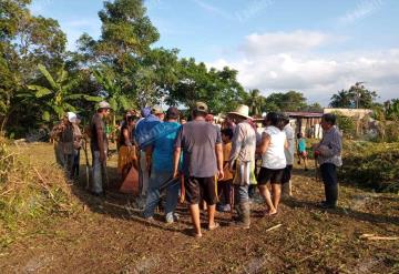 Habitantes del Ejido bandera en Nacajuca piden creación de panteón