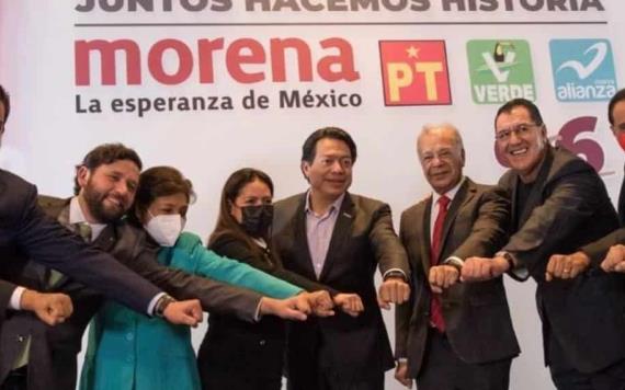 Rumbo al 2022, Morena va en alianza por seis gubernaturas