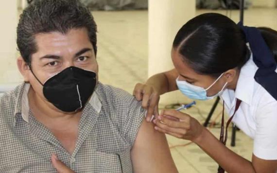 Brindan última oportunidad a rezagados de vacuna Sinovac en Nacajuca