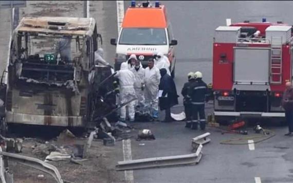 En Bulgaria mueren calcinados 46 pasajeros entre ellos varios menores