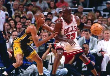 "Si lo veo le doy un puñetazo " Reggie Miller sobre Michael Jordan