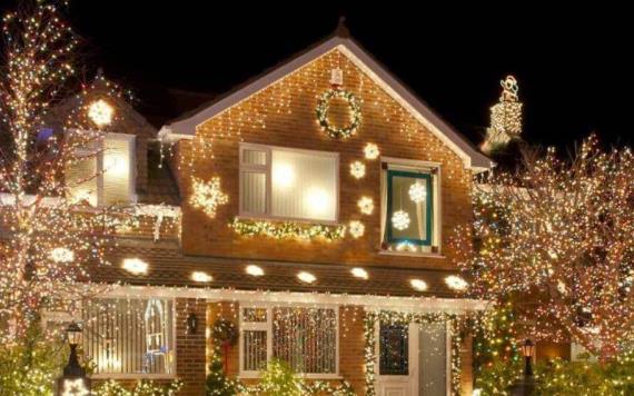 ¿Cómo decorar tu casa con luces led durante las fiestas decembrinas?