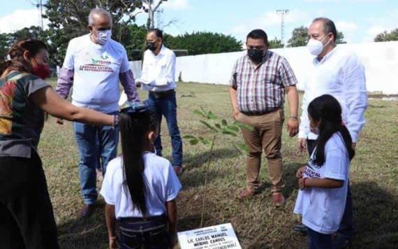 Arranca campaña de Forestación en Tabasco