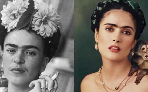Así se preparó Salma Hayek para interpretar a Frida Kahlo