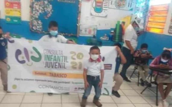 Estudiantes participaron en Consulta Infantil 2021