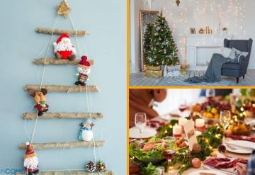 Ideas baratas y bonitas de decoraciones navideñas para terrazas pequeñas