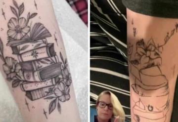  Lloré mucho : Mujer acepta tatuaje GRATIS  y termina con el brazo ARRUINADO