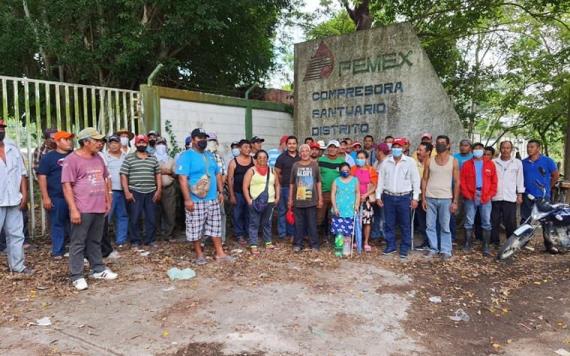Habitantes municipio de Cárdenas de anunciaron ser víctima de atropellos por parte de la empresa "PERENCO"