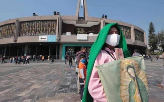 Peregrinos se dan cita en la Basílica de Guadalupe previo al 12 de diciembre