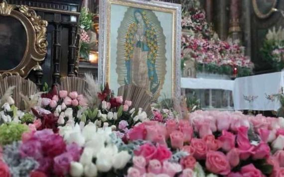Comerciantes en Guadalajara donan 12 mil rosas para la Virgen de Guadalupe