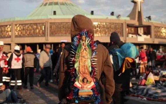 Cerca de un millón de peregrinos visitan Basílica de Guadalupe pese a pandemia