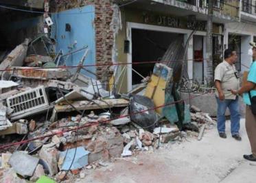 Explota tanque de tanque de gas en edificio de Pachuca; deja dos heridos