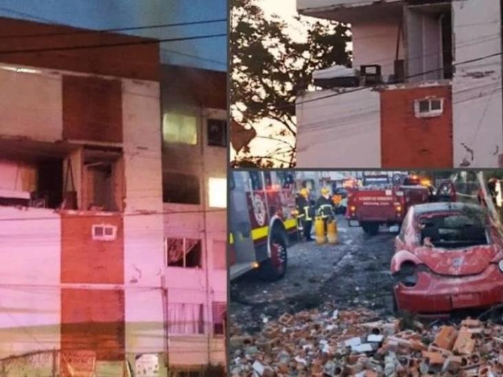 Explota tanque de tanque de gas en edificio de Pachuca; deja dos heridos Explota tanque de tanque de gas en edificio de Pachuca; deja dos heridos