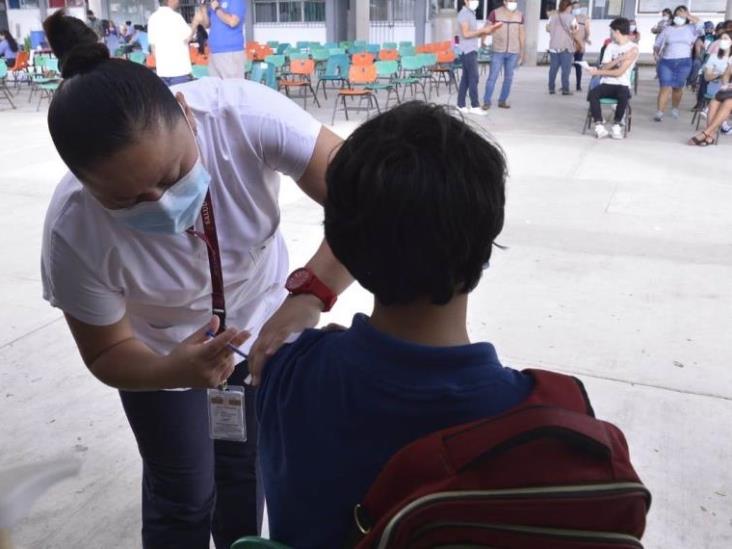 Concluye vacunación de segunda dosis a rezagados en población de 15 a 17 años en Centro Concluye vacunación de segunda dosis a rezagados en población de 15 a 17 años en Centro