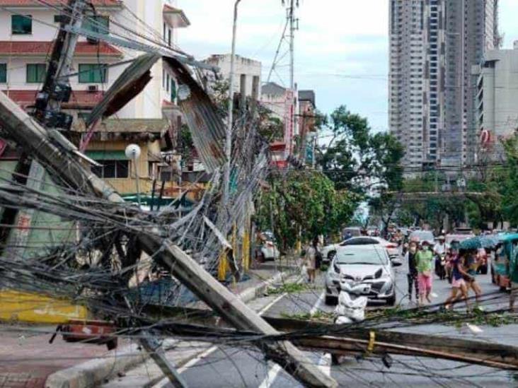 Sube a 75 fallecidos por tifón en Filipinas Sube a 75 fallecidos por tifón en Filipinas
