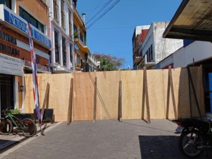 Arrancan las obras de demolición del inmueble dañado por explosión en el Centro Arrancan las obras de demolición del inmueble dañado por explosión en el Centro