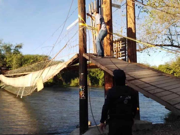 Tras desplomarse puente en Sinaloa caen 11 personas al Río Fuerte Tras desplomarse puente en Sinaloa caen 11 personas al Río Fuerte