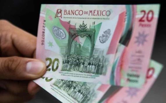 Nuevo billete de 20 pesos gana premio como el mejor de América Latina