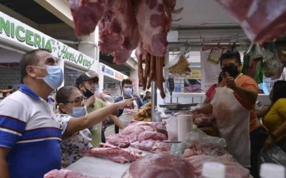 Incrementa en 80 por ciento la venta de carne de cerdo
