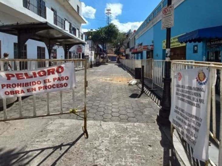 Cumplen dos semanas trabajos de demolición de taquería Cumplen dos semanas trabajos de demolición de taquería