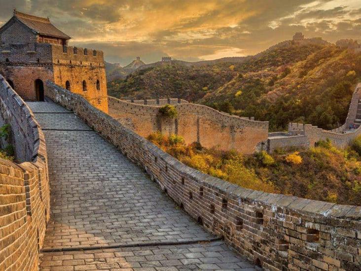 Se derrumba una sección de la Gran Muralla China a causa de un terremoto Se derrumba una sección de la Gran Muralla China a causa de un terremoto
