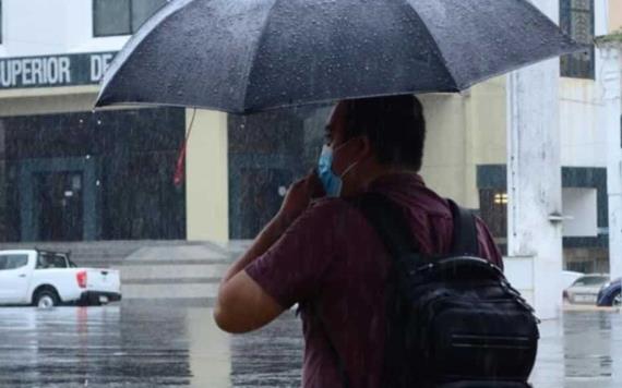 Hoy jueves se originarán lluvias fuertes, Conagua recomienda a la población evitar la exposición prolongada al ambiente frío