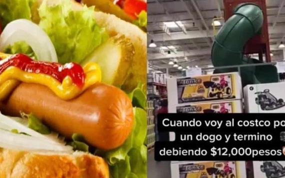 Va a Costco por un hot dog; sale con deuda de 12 mil pesos