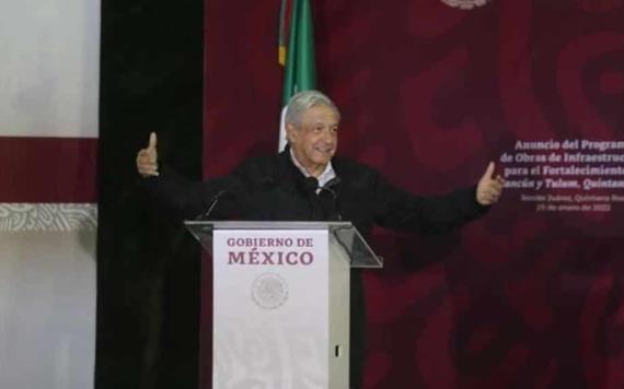 Lòpez Obrador asegura no habrá imposición ni expropiaciones en construcción de Tren Maya