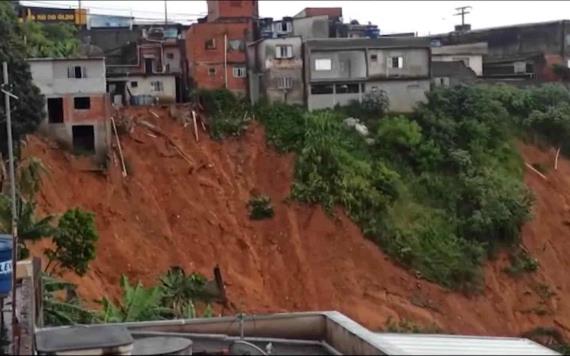 Caos en Brasil por las lluvias