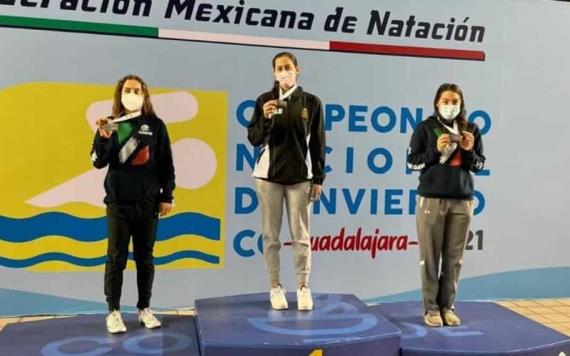 Nadadoras tabasqueñas calificaron para los Juegos Nacionales CONADE 2022