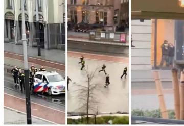 Hombre armado toma rehenes en tienda Apple de Ámsterdam