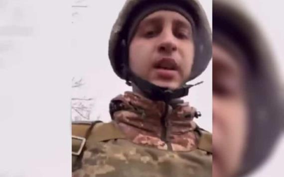 Mamá, papá, los amo: soldado ucraniano graba video despidiéndose de sus padres