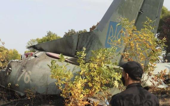 Avión militar ucraniano se estrella cerca del Kiev