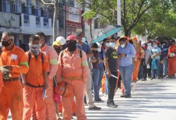 Llega Paraíso a la meta en vacunación contra el Covid-19